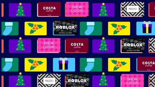 Top 10 Christmas gift cards